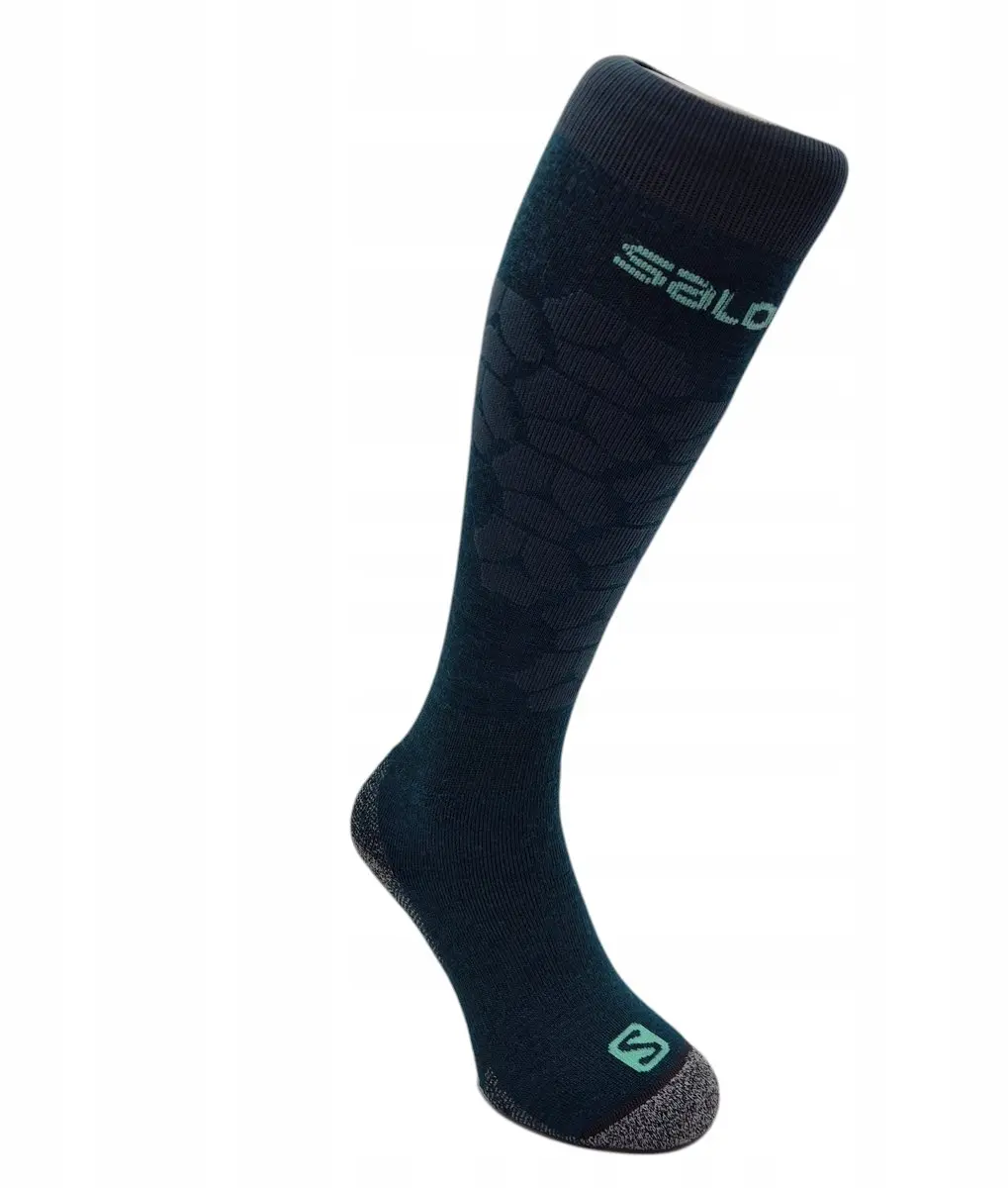 Salomon S/Access Merino Skisokken 36-38 - Groen