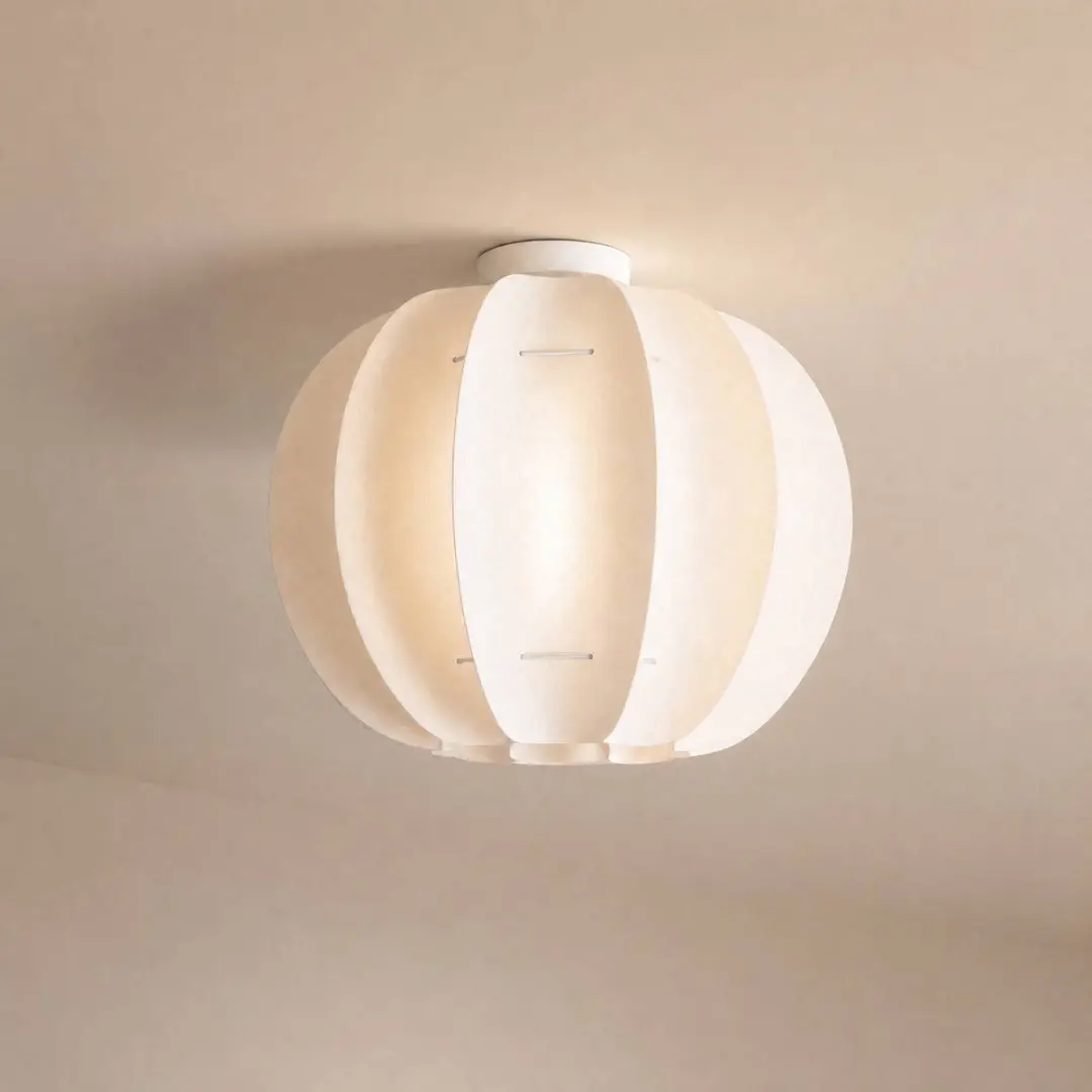 Lindby Plafondlamp 1 Licht 50cm - Crèmewit