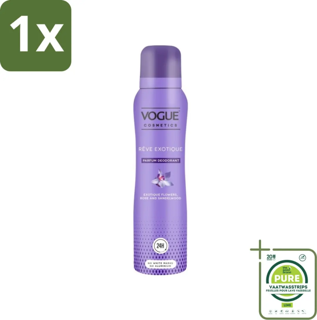 Vogue Reve Exotique Parfum Deodorant 150ml