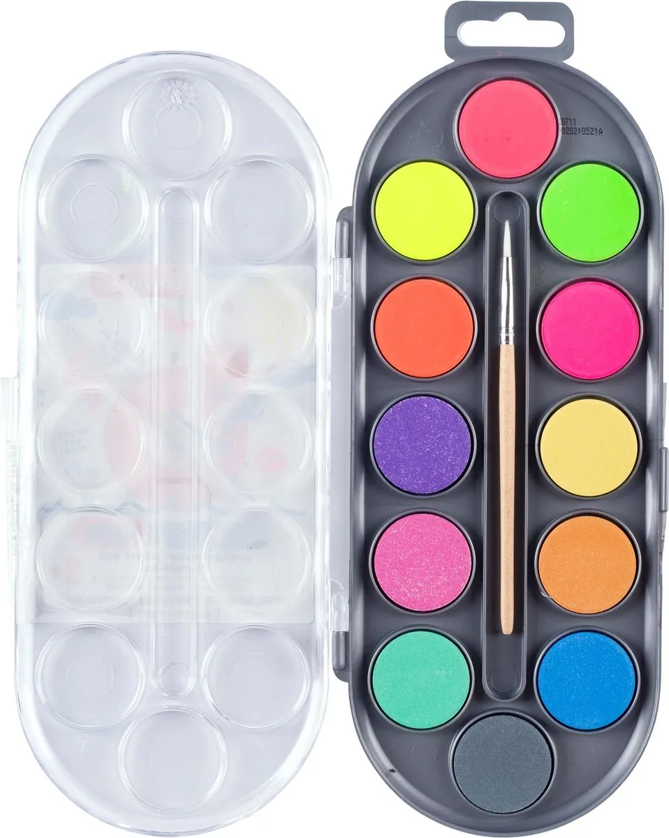 Bruynzeel Kids Waterverfset Metallic & Neon