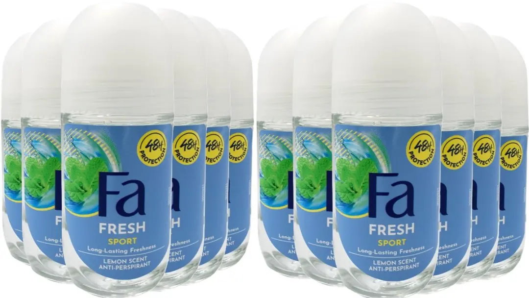 Fa Deo Roller Sport Unisex 12 x 50 ml