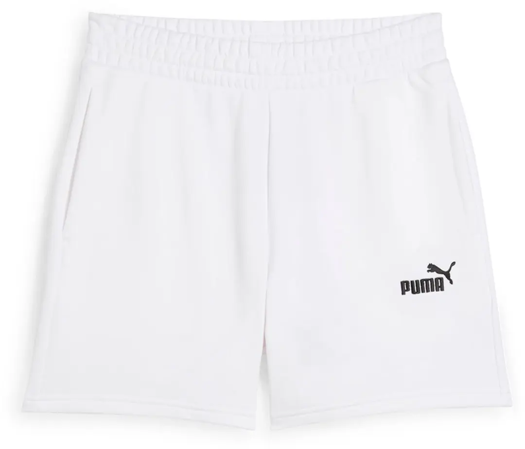 Puma Select Ess Small No. 1 Logo 5´´ Korte Sportbroek Wit XS Vrouw