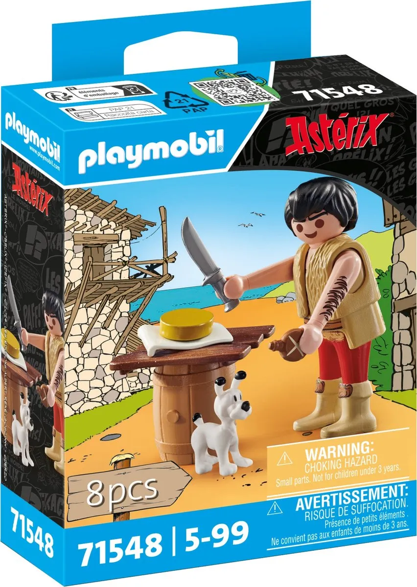 Playmobil Asterix Ozewiezewozewiezewallakristallix 71548