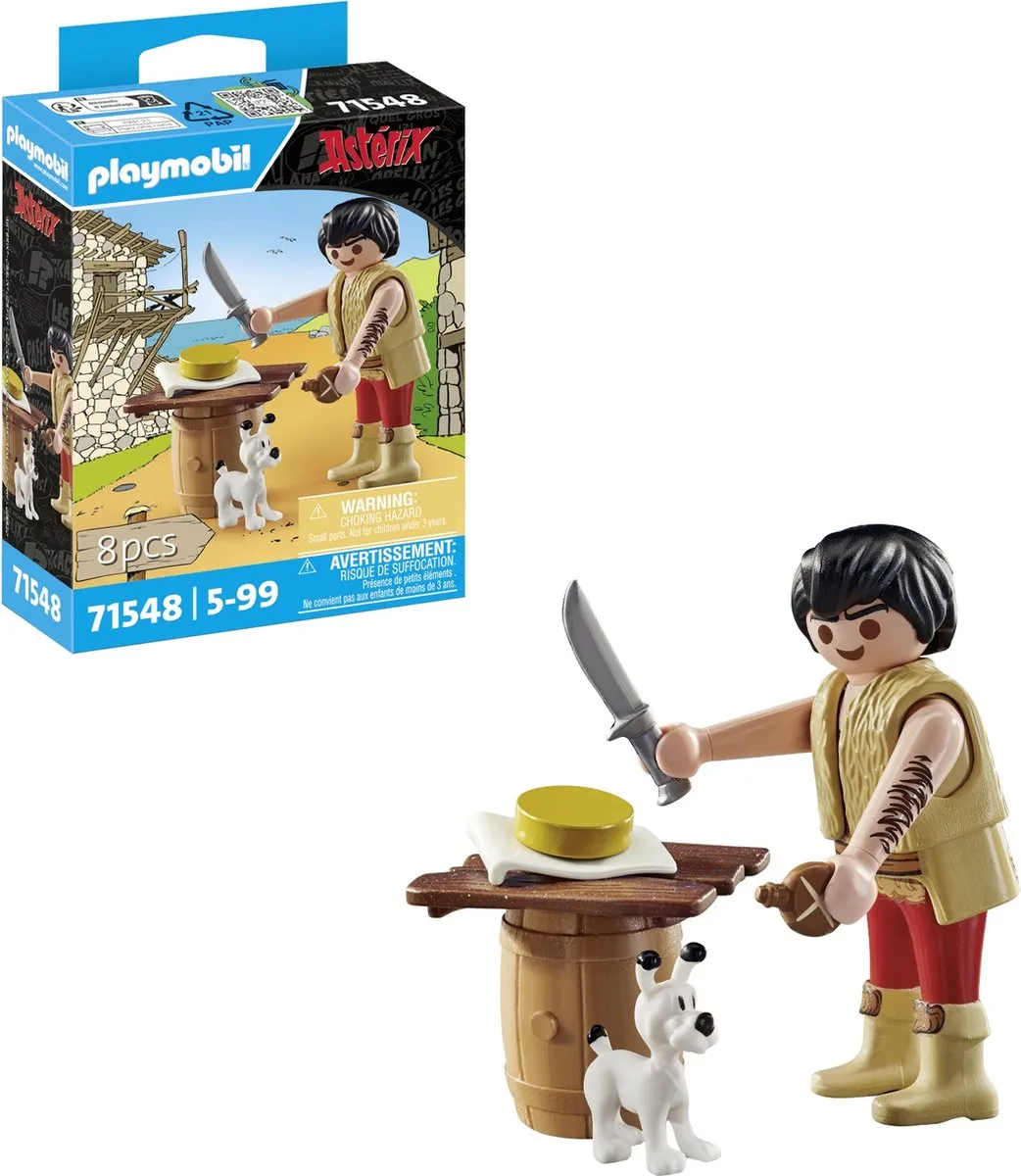 Playmobil Asterix Ozewiezewozewiezewallakristallix 71548 - Multicolor