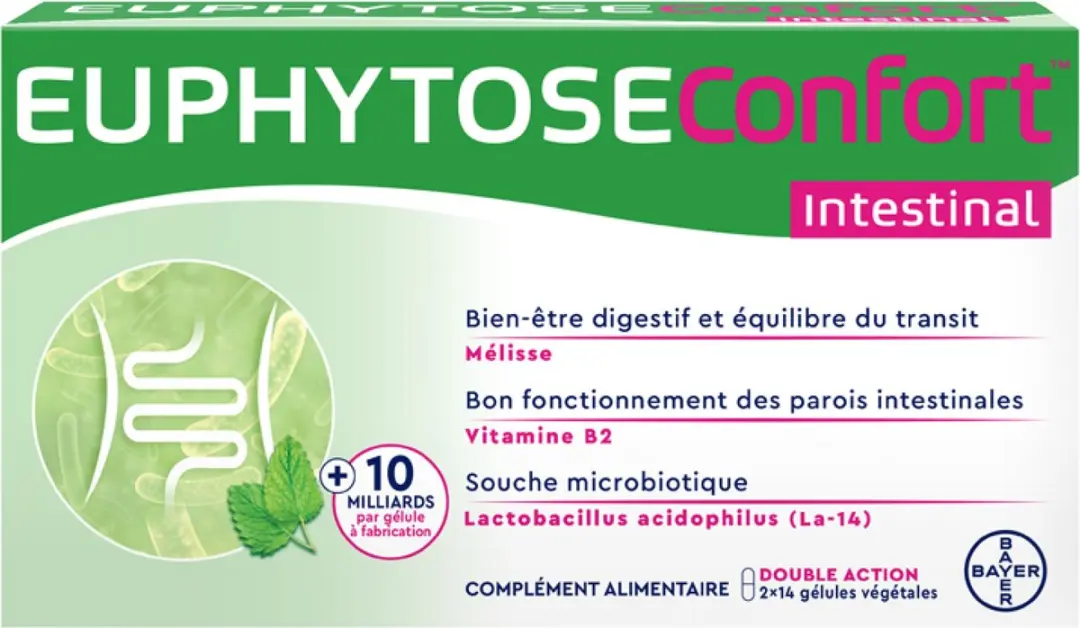 Bayer Euphytose Intestinal Comfort 28 Capsules