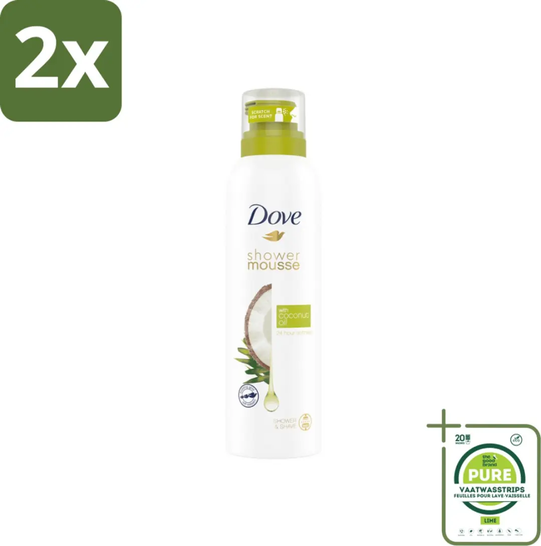 Dove Shower Foam Kokosolie 400ml