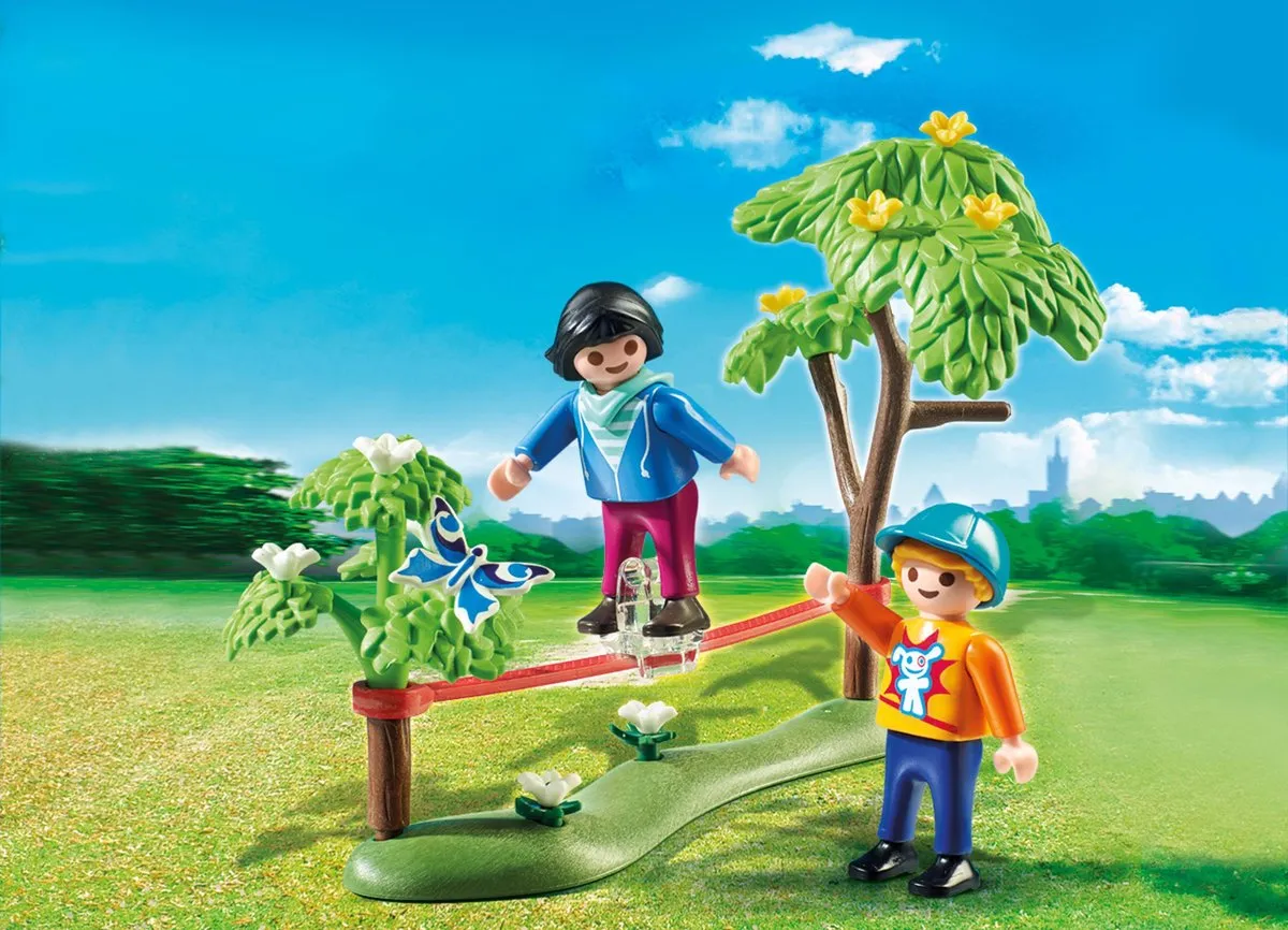 Playmobil Kinderen met Slackline 6839