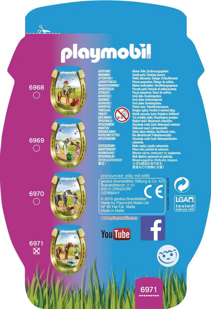 Playmobil Pony Versierpakket Vlinder 6971