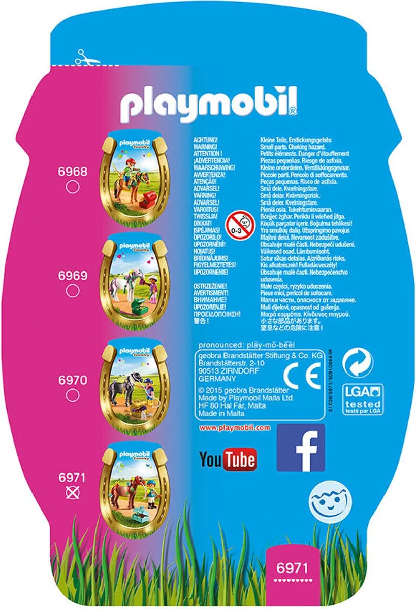 Playmobil Pony Versierpakket Vlinder 6971