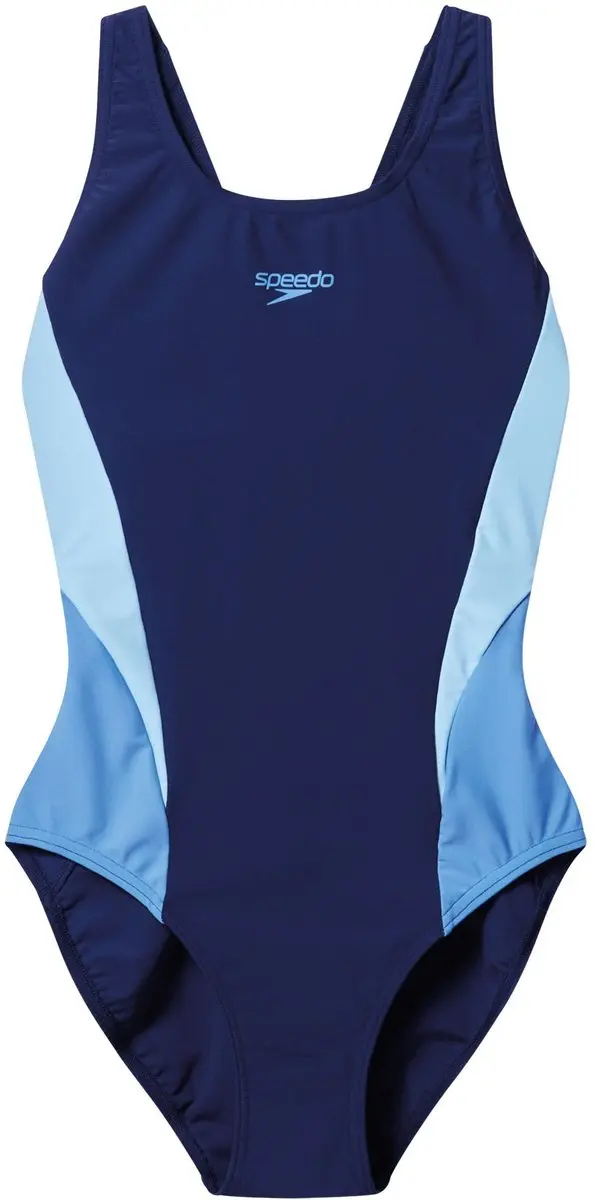 Speedo Colourblock Splice Muscleback Badpak Dames 46 - Marine