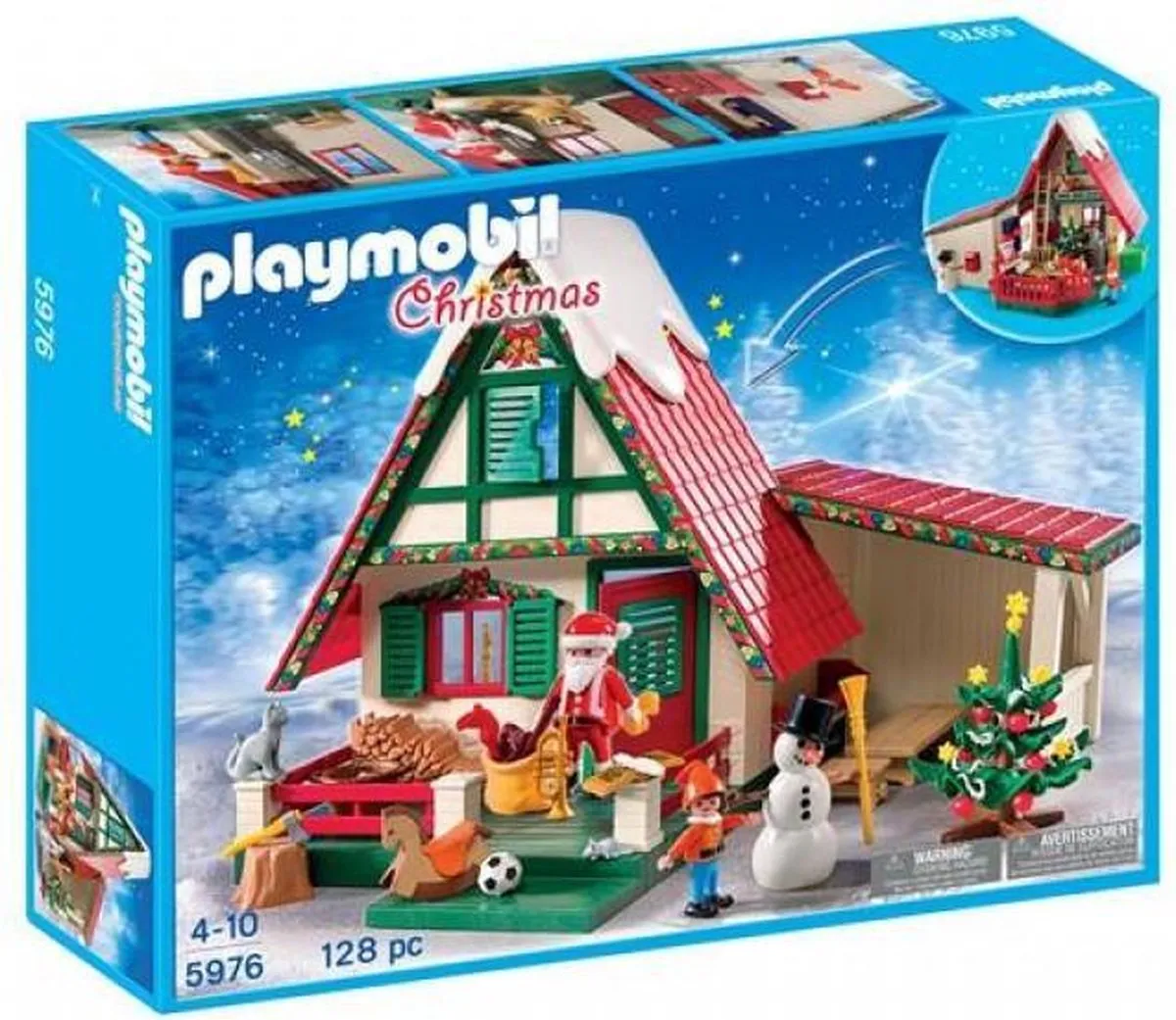 Playmobil Bij de Kerstman Thuis 5976