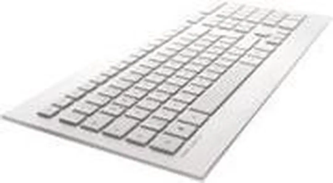 Cherry Strait 3.0 JK-0350EU Toetsenbord - VS - Zilverwit