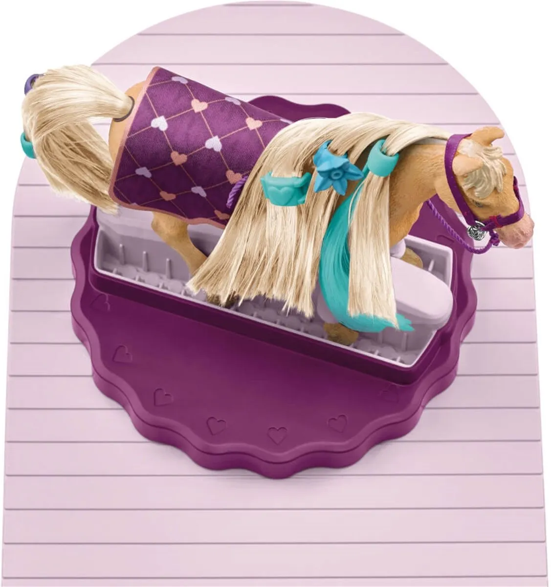 Schleich Sofia's Beauties Paardenverzorgingsplek 42617 - Roze/Multikleur