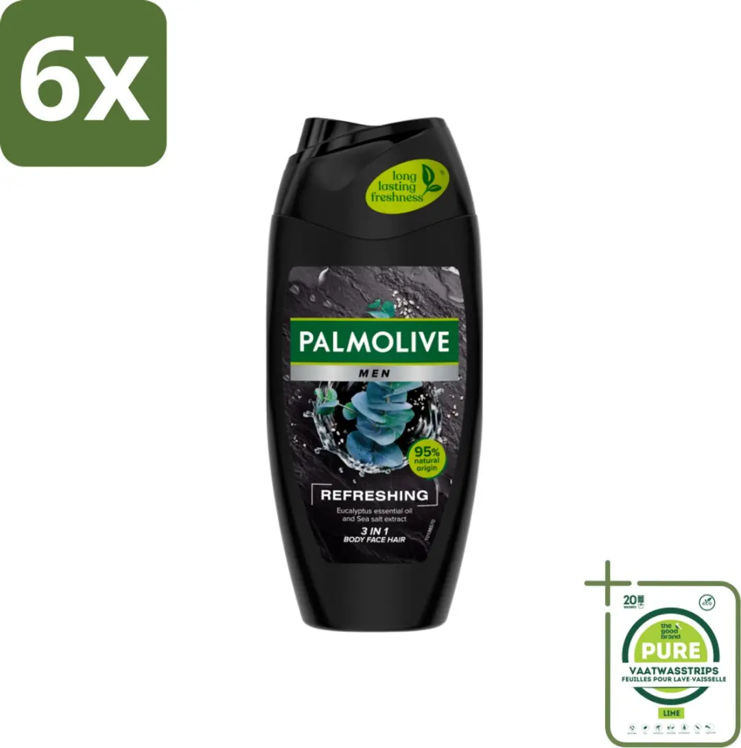 Palmolive Men 3-in-1 Douchegel Verfrissend 250ml