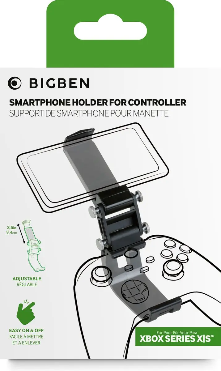 Bigben Smartphone Houder XBXSMARTHOLDER - Xbox Series X|S/One - Zwart - afbeelding 6 van 6