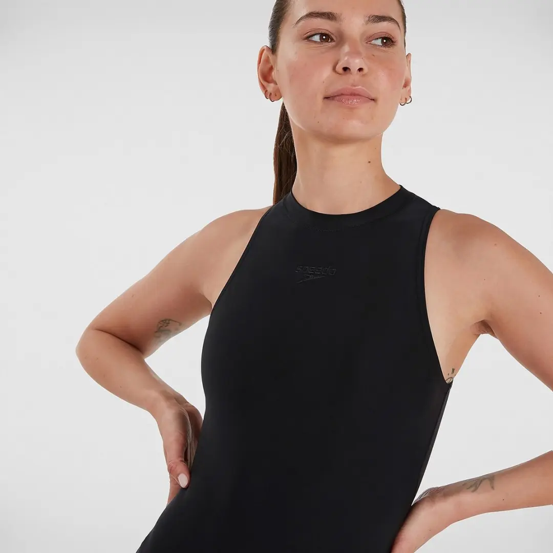 Speedo Hydrasuit Dames Sportbadpak - Maat 34 - Zwart