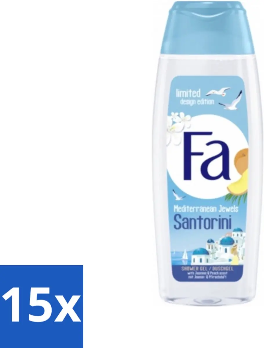 Fa Mediterranean Jewels Santorini Douchegel 250ml