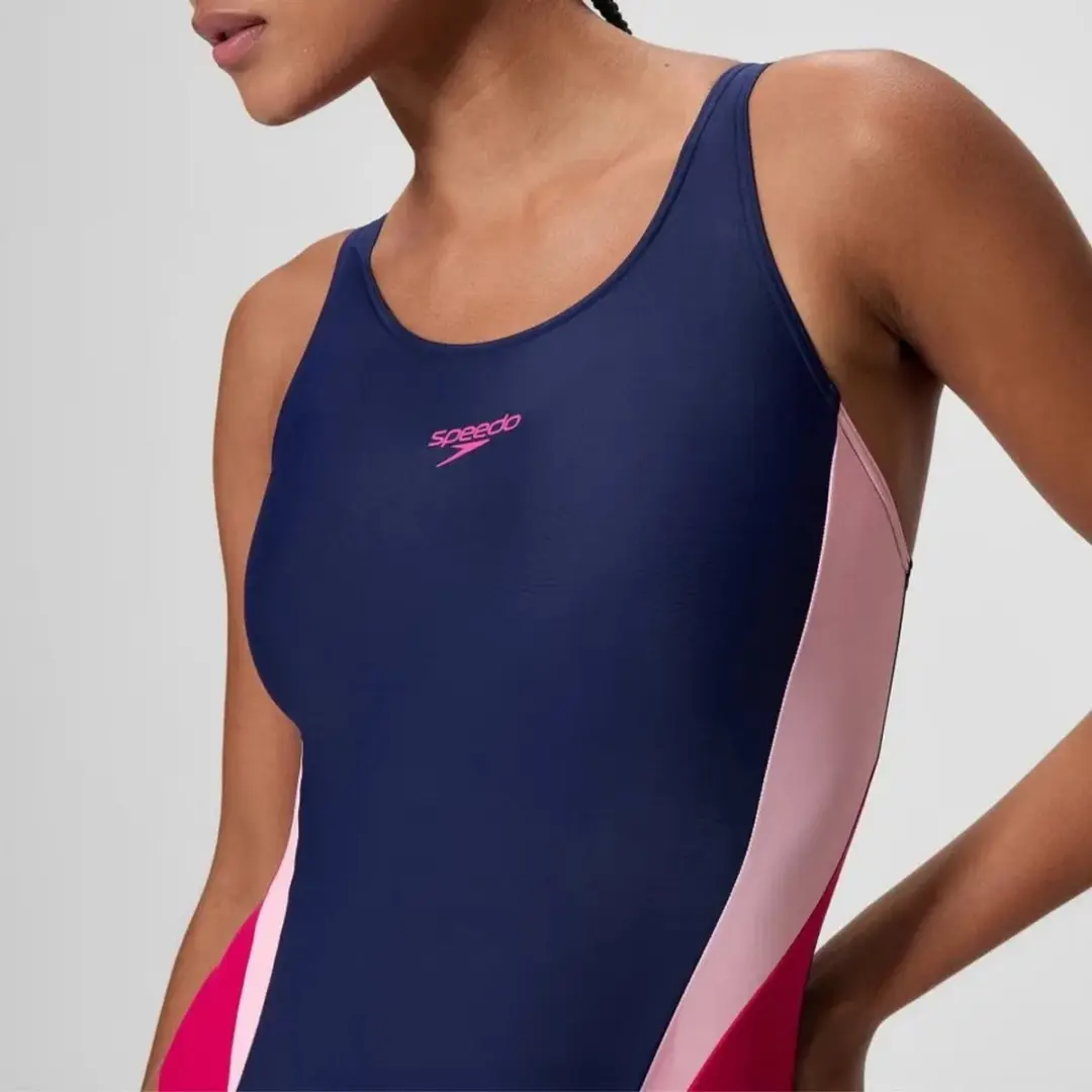 Speedo Colorblock Splice 2.0 Zwemkleding - UK 38 - Blauw