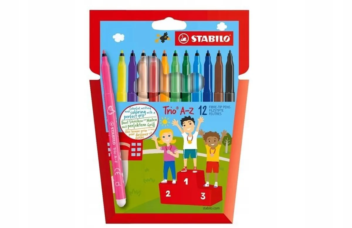 STABILO Trio a-z Viltstiften