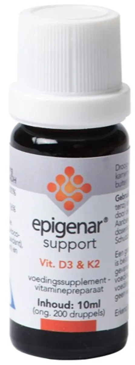 Epigenar Vitamine D3+K2 Druppels 10ml - 10 Stuks