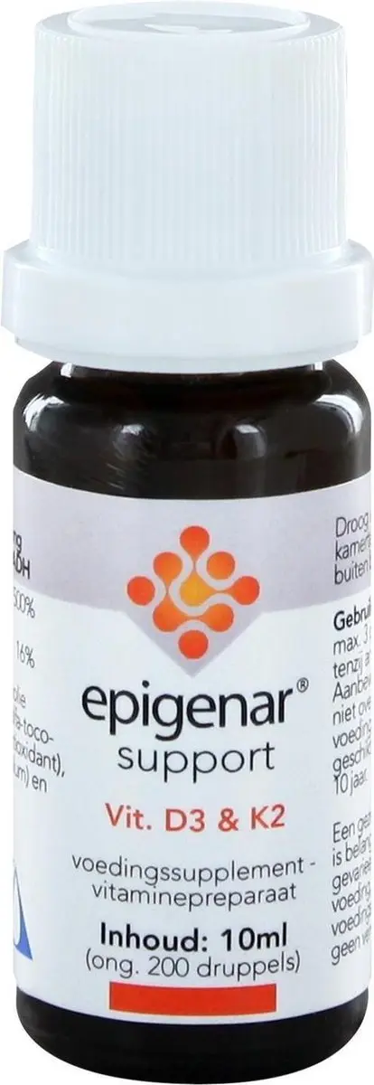 Epigenar Vitamine D3+K2 Druppels 10ml - 10 Stuks