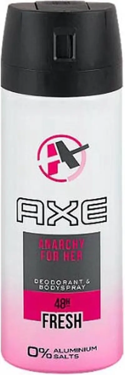 Axe Anarchy For Her Bodyspray Rose & Bergamot - 150ml - 20 Stuks