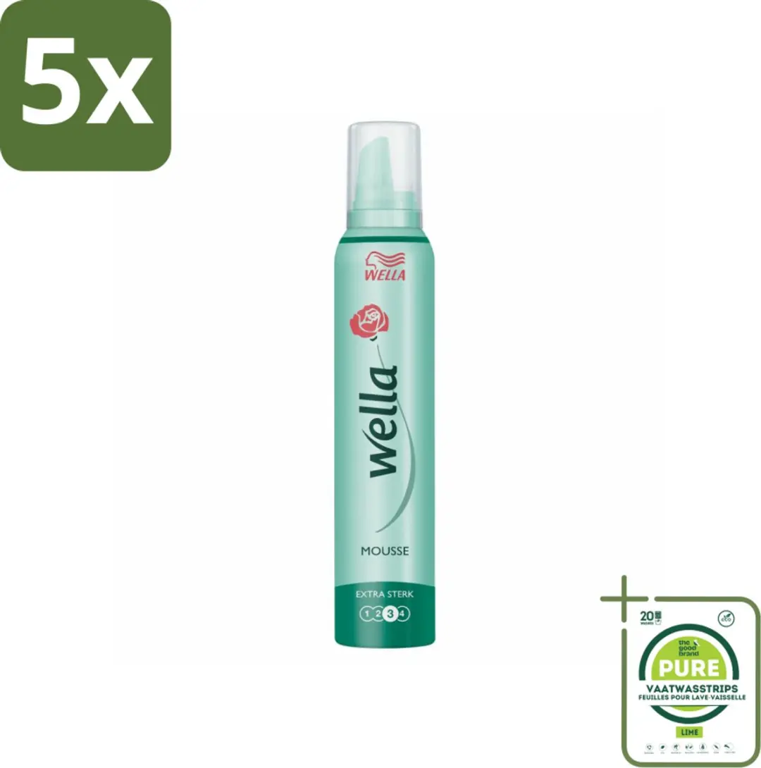 Wella Extra Strong Hold Haarmousse 200ml