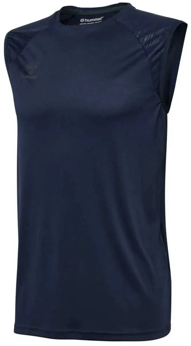 Hummel Pro Training Mouwloos T-shirt Marine L - afbeelding 6 van 6