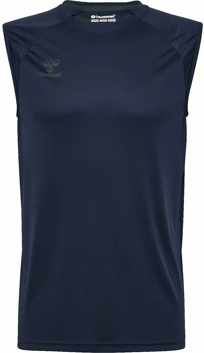 Hummel Pro Training Mouwloos T-shirt Blauw L Man