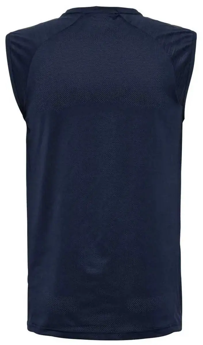 Hummel Pro Training Mouwloos T-shirt Blauw L Man