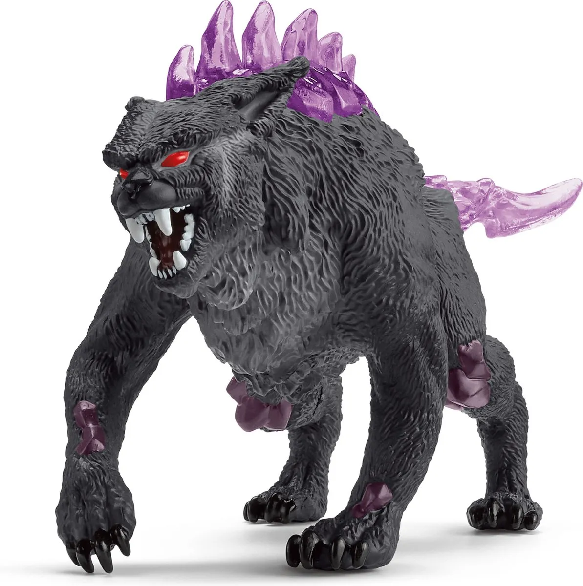 Schleich Eldrador Creatures 70827 Shaduw Lynx vs. Rotsbreker - Grijs/Paars