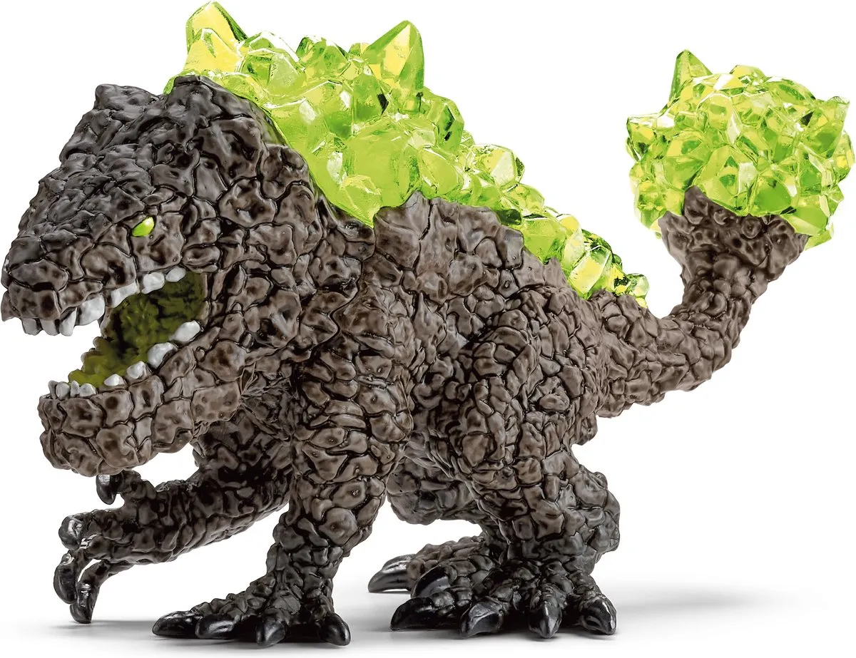 Schleich Eldrador Creatures 70827 Shaduw Lynx vs. Rotsbreker - Grijs/Paars