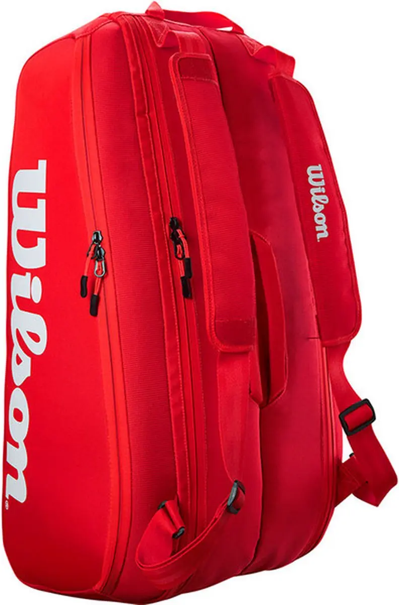 Wilson Super Tour 9 Sporttassen - Rood