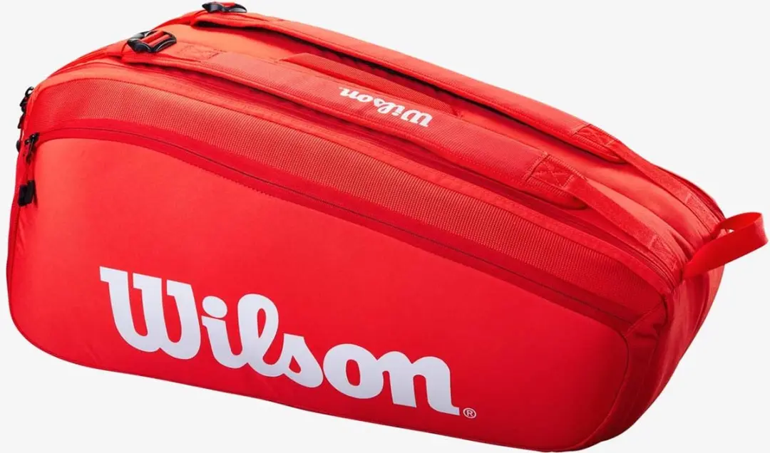 Wilson Super Tour 9 Sporttassen - Rood