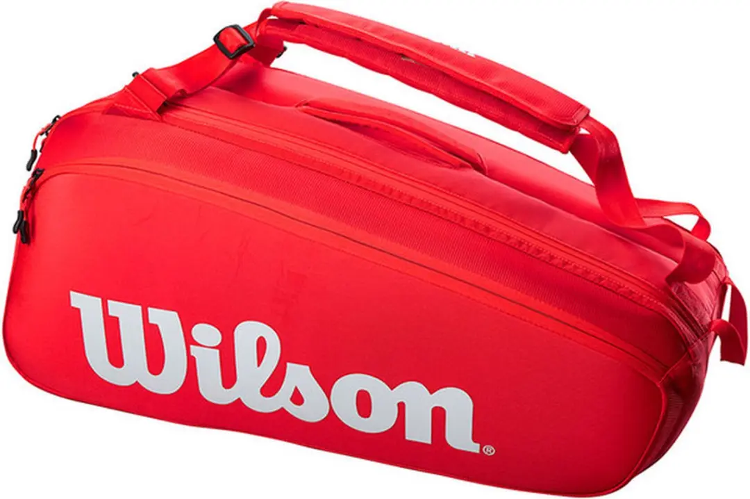 Wilson Super Tour 9 Sporttassen - Rood