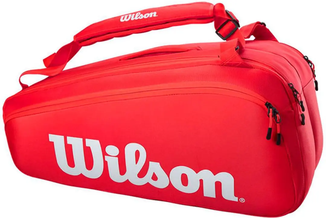 Wilson Super Tour 9 Sporttassen - Rood
