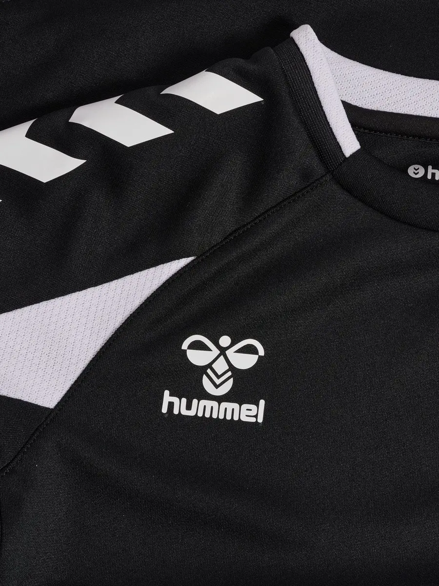 Hummel HMLCORE 2.0 Crew Neck Kids - Zwart/Wit - afbeelding 6 van 6