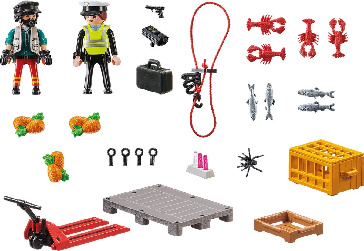 Playmobil City Action Cargo Douane Controle 70775 - Multicolor - afbeelding 6 van 6
