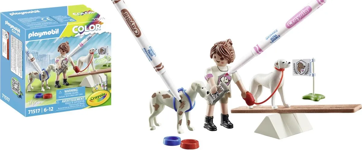 Playmobil Color Hondentraining 71517 - Multicolor - afbeelding 6 van 6