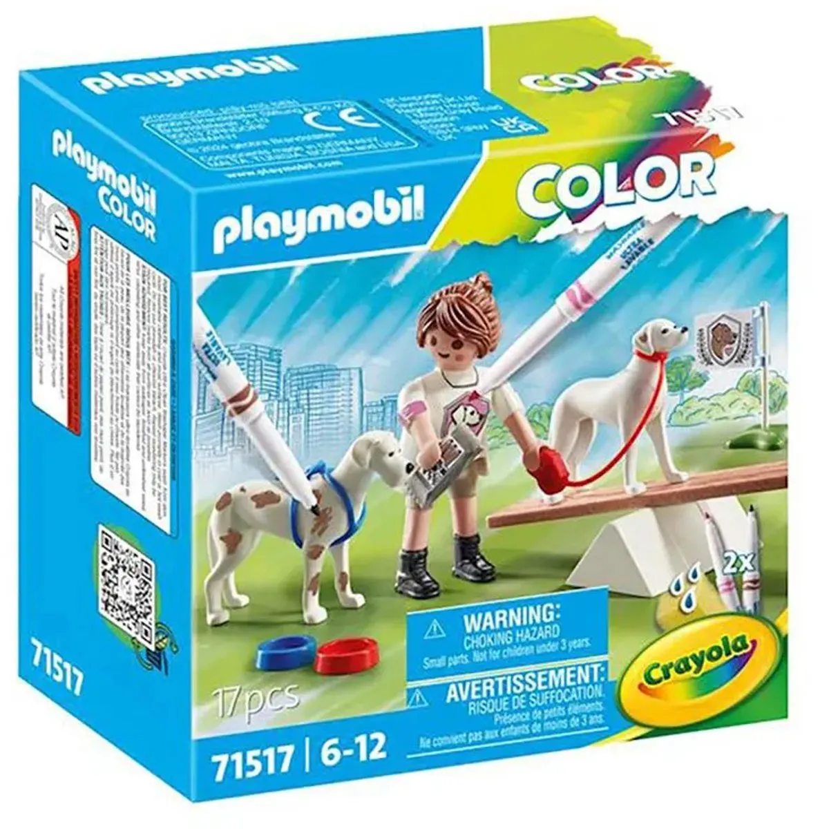 Playmobil Color Hondentraining 71517 - Multicolor