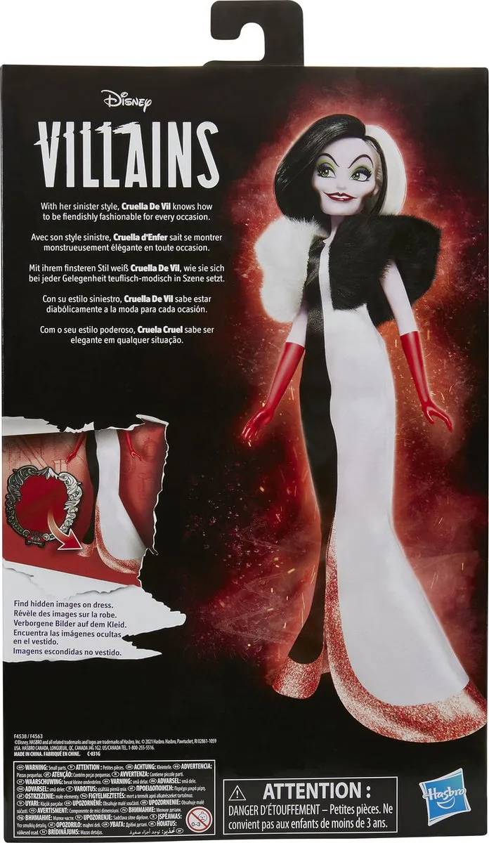 Disney Princess Cruella de Vil Modepop F45635X0