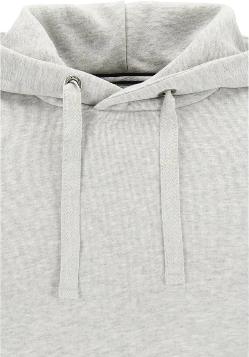 Bjorn Borg Centre Jogging Hoodie Heren - Trui met Capuchon Mannen - Lichtgrijs - Maat M