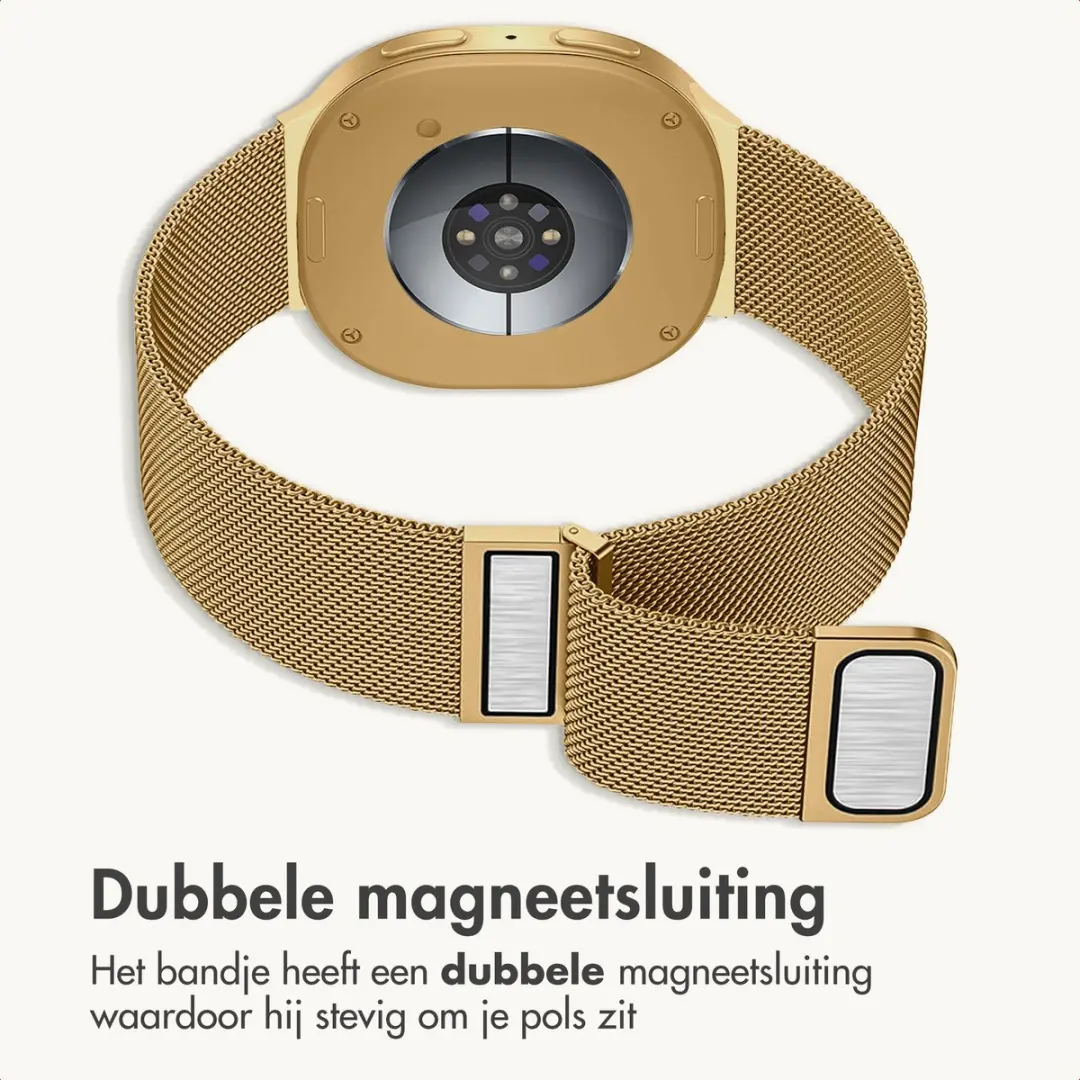 Imoshion Milanees Magnetisch Bandje - Samsung Galaxy Watch - Goud