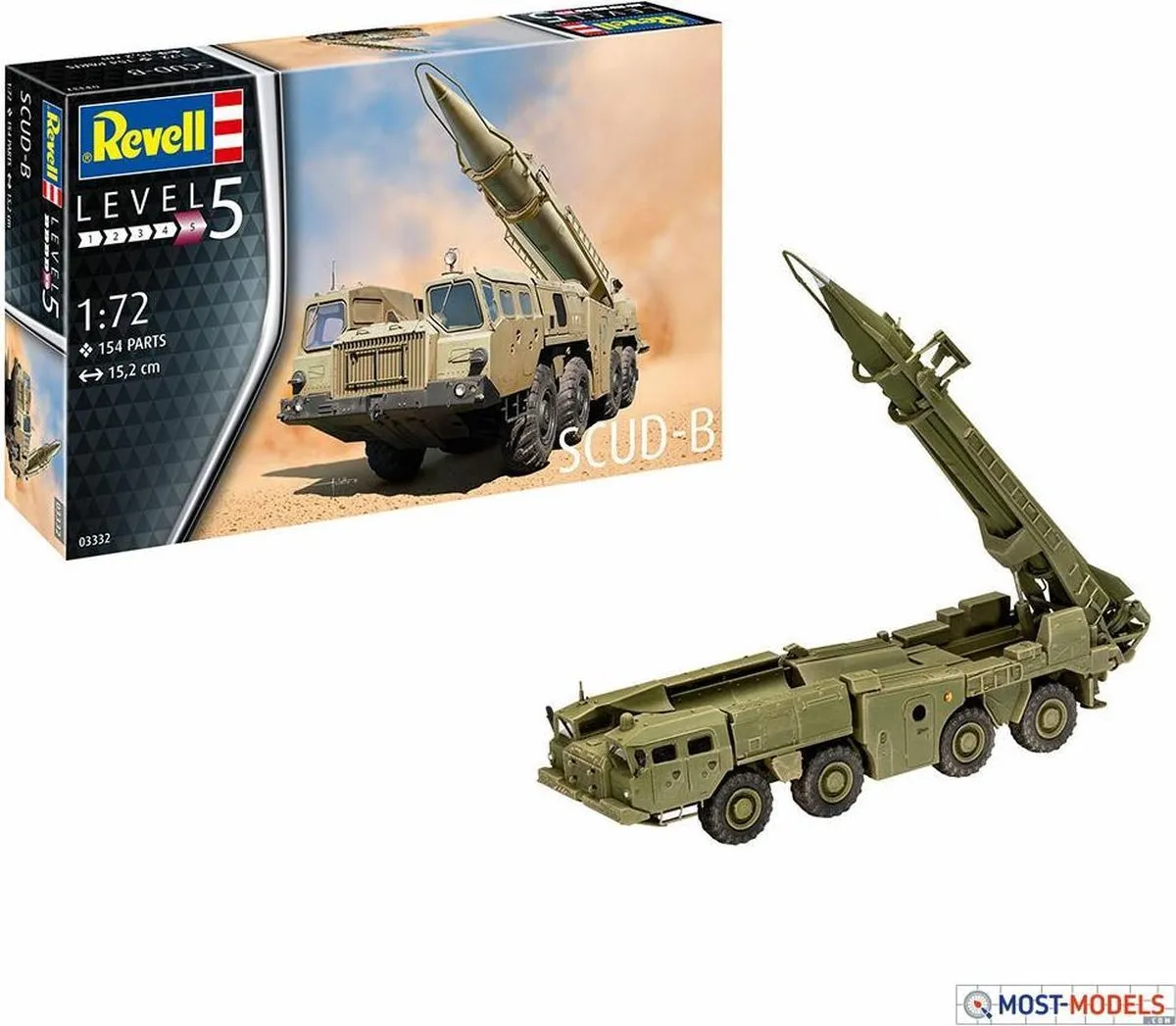 Revell 03332 SCUD-B Modelbouwpakket 1:72