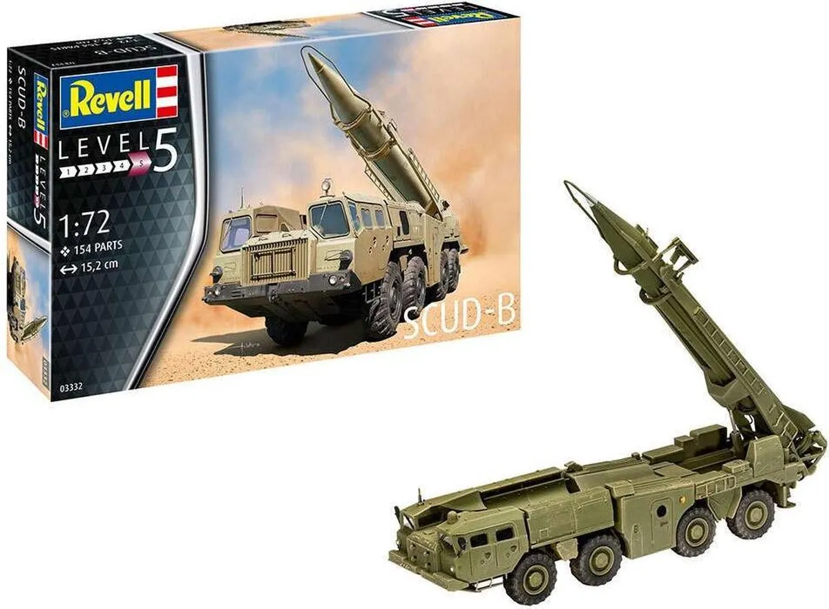 Revell 03332 SCUD-B Modelbouwpakket 1:72 - 157 Onderdelen