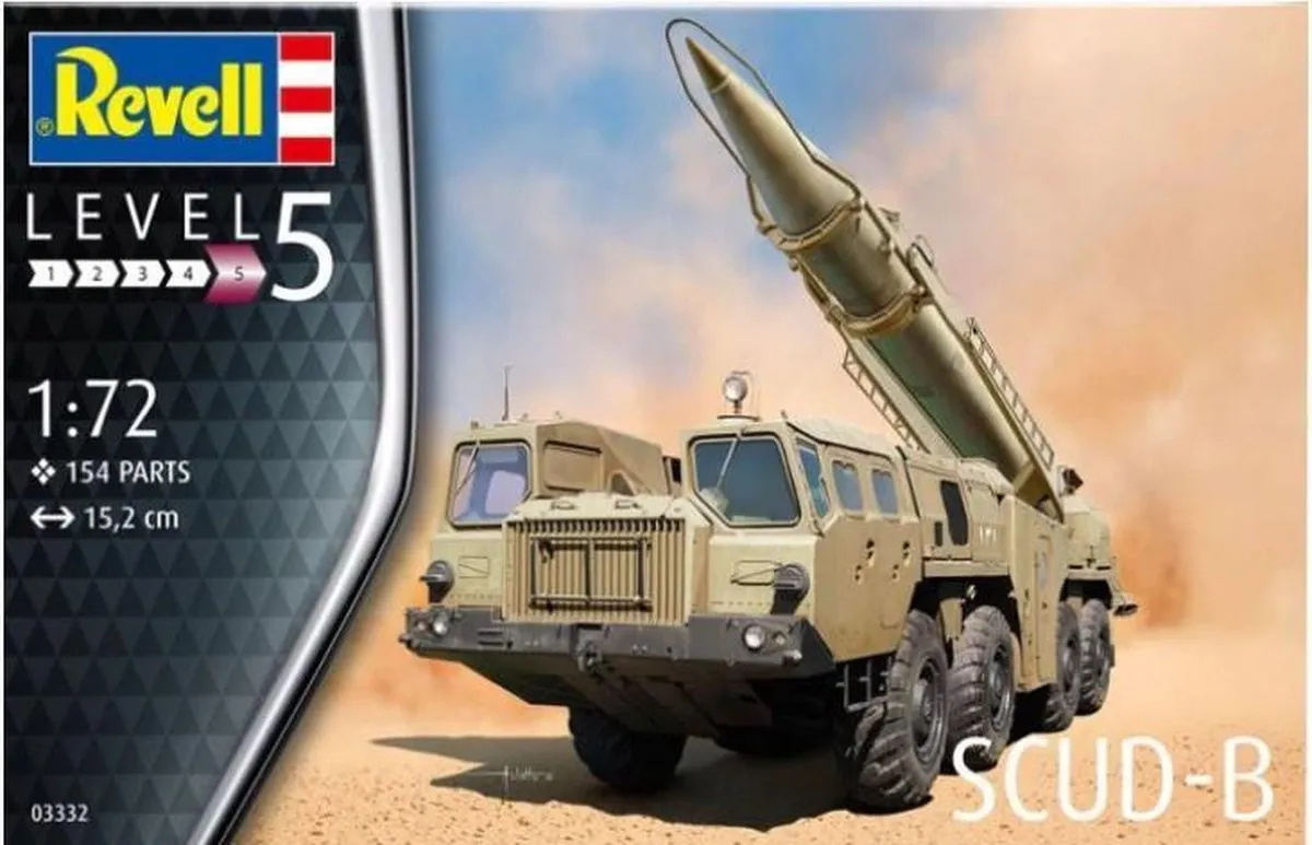 Revell 03332 SCUD-B Modelbouwpakket 1:72 - 157 Onderdelen