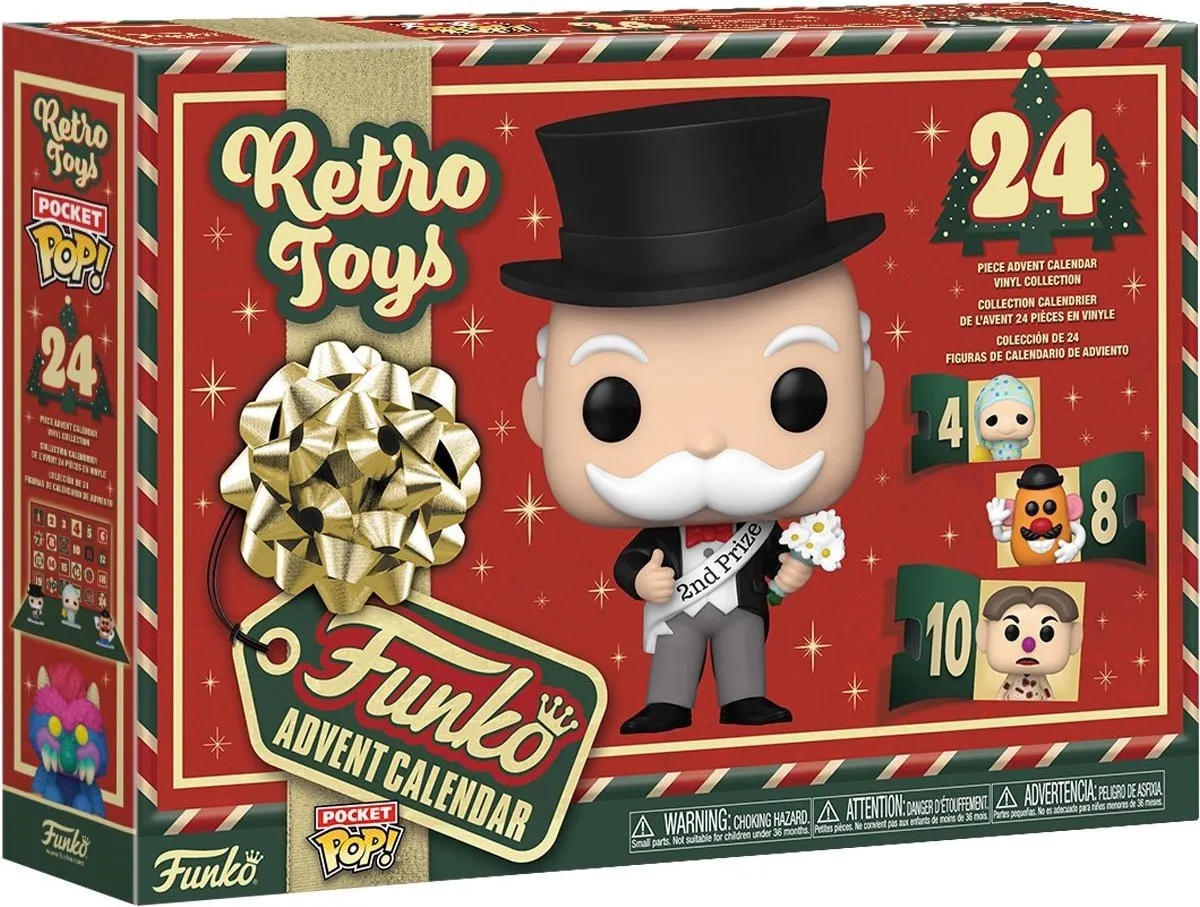 Funko Retro Toys Adventskalender Pocket Pop