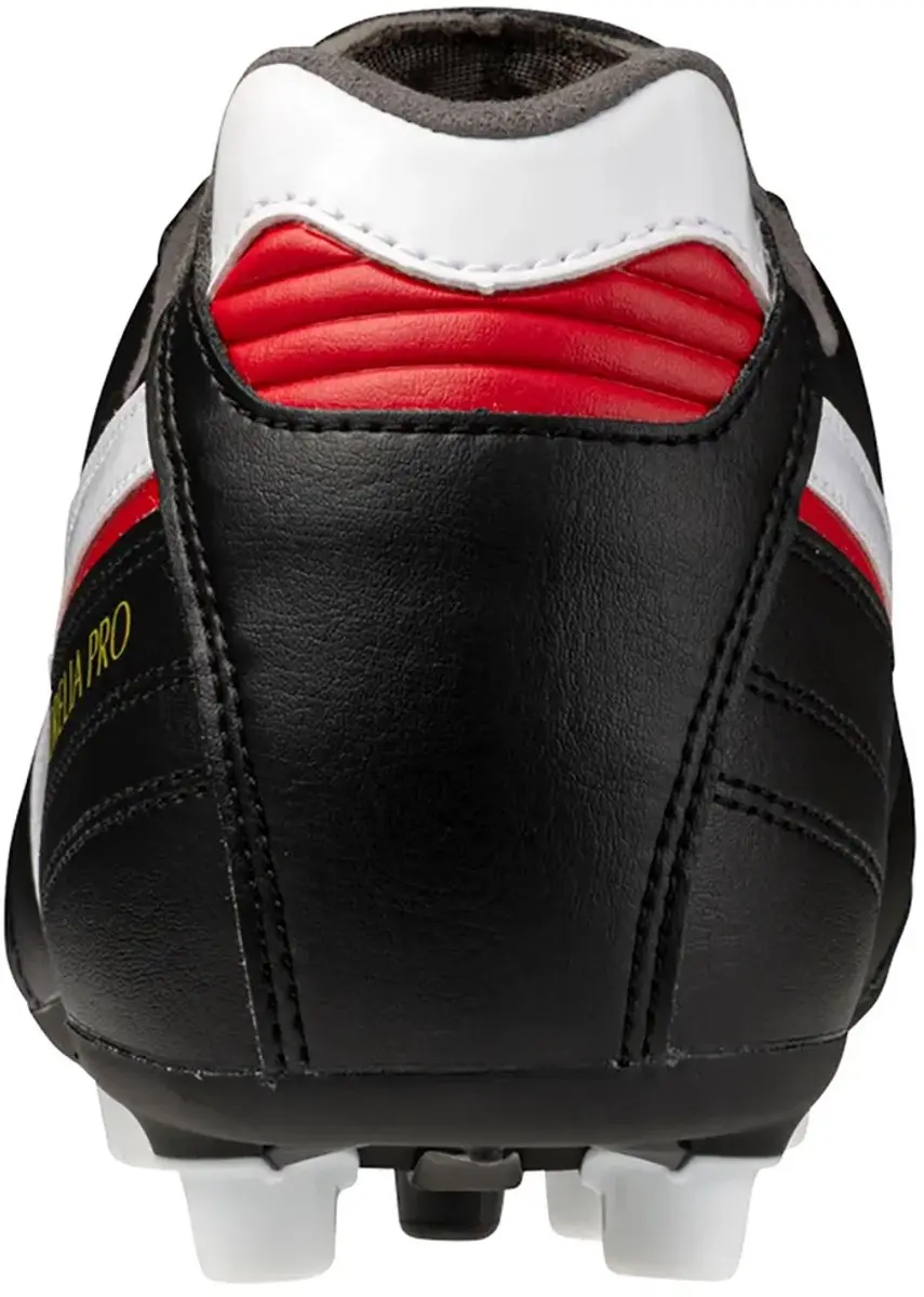 Mizuno Morelia II Pro AG Voetbalschoenen - 40.5 - Zwart/Wit/Rood