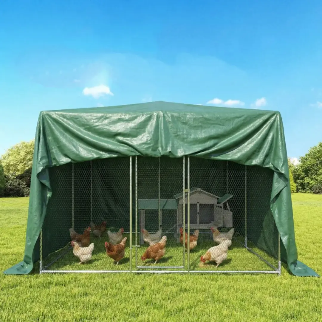 Outsunny Zeil 600x400x1cm - Groen