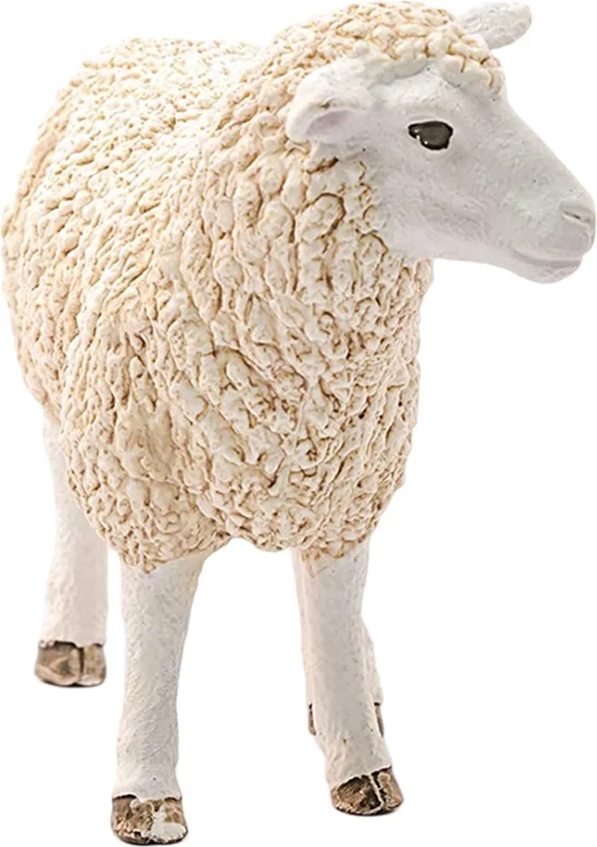 Schleich Schaap 17075 - 9 cm - Grijs